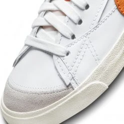 New Arrivals Nike Blazer Low ‘77 Jumbo (White/Alpha Orange-Grey Fog)