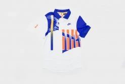 Nike Challenge Court Polo Shirt (White/Persian Violet) APPAREL