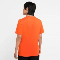 APPAREL Nike Embroidered Futura T-Shirt (Orange/White)