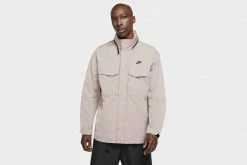 APPAREL Nike Hooded M65 Jacket (Taupe Haze/Black/Black)