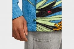 Nike LeBron Sherpa Button-Up Jacket (Dutch Blue) New Arrivals