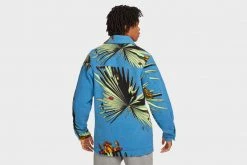 Nike LeBron Sherpa Button-Up Jacket (Dutch Blue) New Arrivals