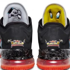 Nike Lebron XVIII Low (White/Bright Crimson-Black) SNEAKERS