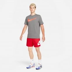 Nike Men's Woven Flow Shorts (University Red/Black)