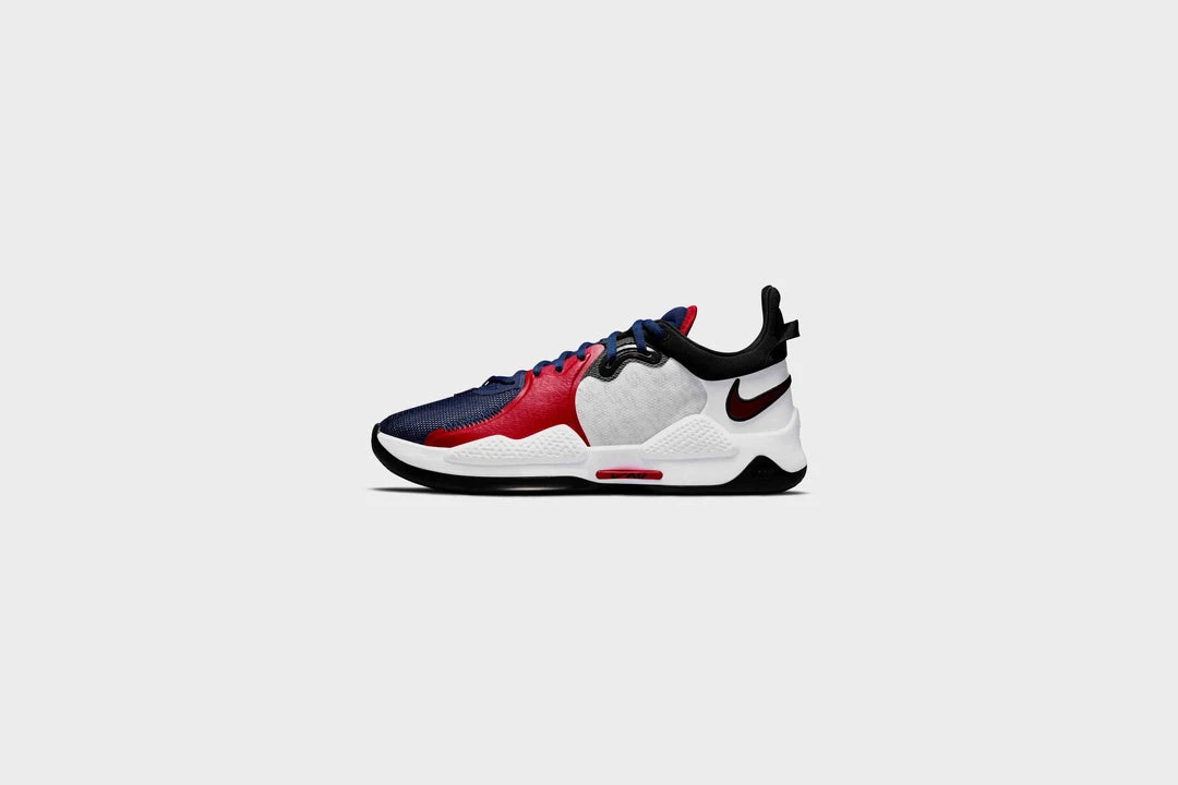 SNEAKERS Nike PG 5 (White/University Red-Rush Blue) 1 SNEAKERS Nike PG 5 (White/University Red-Rush Blue)