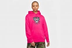 Nike SB Graphic Skate Hoodie (Rush Pink/Black/White)