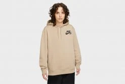 Nike SB Icon Pullover Hoodie (Khaki/Black) New Arrivals