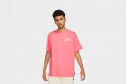 New Arrivals Nike SB Logo Skate T-Shirt (Pink Salt)