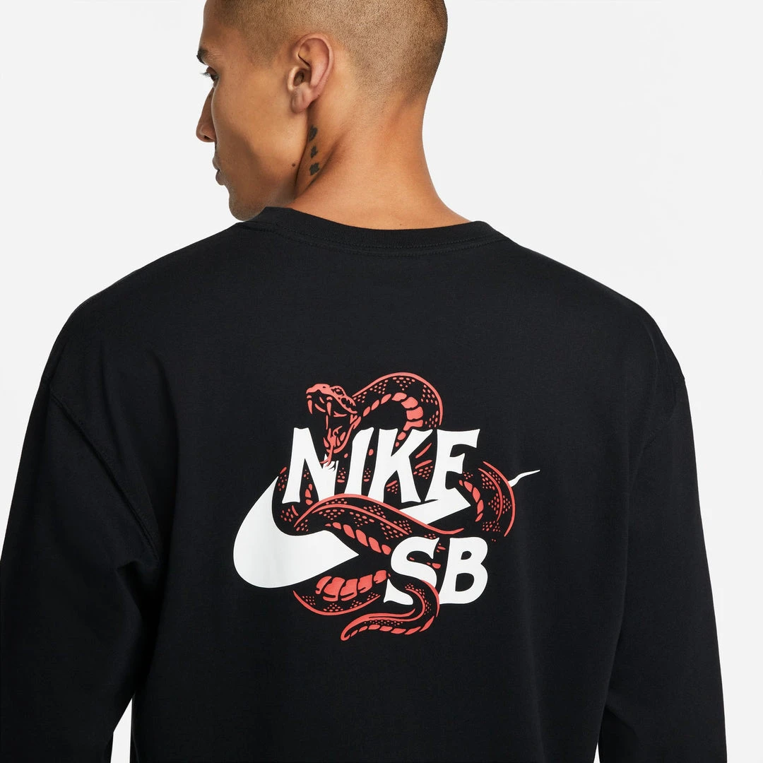 Nike SB Snaked LS T-Shirt (Black) New Arrivals 5 Nike SB Snaked LS T-Shirt (Black) New Arrivals