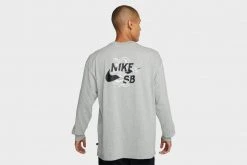 New Arrivals Nike SB Snaked LS T-Shirt (Grey)