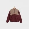 Nike SB Therma-FIT Winterized Skate Top (Dark Wine/Khaki/Dark Wine)