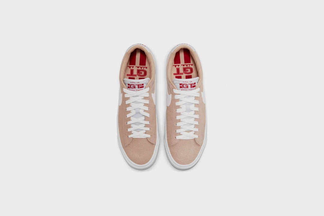 Nike SB Zoom Blazer Low Pro GT (Bio Beige/White-Gym Red-White) 7 Nike SB Zoom Blazer Low Pro GT (Bio Beige/White-Gym Red-White)