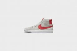 Nike SB Zoom Blazer Mid (Summit White/Lobster)