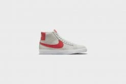 Nike SB Zoom Blazer Mid (Summit White/Lobster)