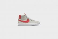 Nike SB Zoom Blazer Mid (Summit White/Lobster)