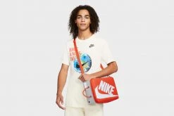 Nike Shoe Box Bag (Orange/Light Smoke Grey-White)