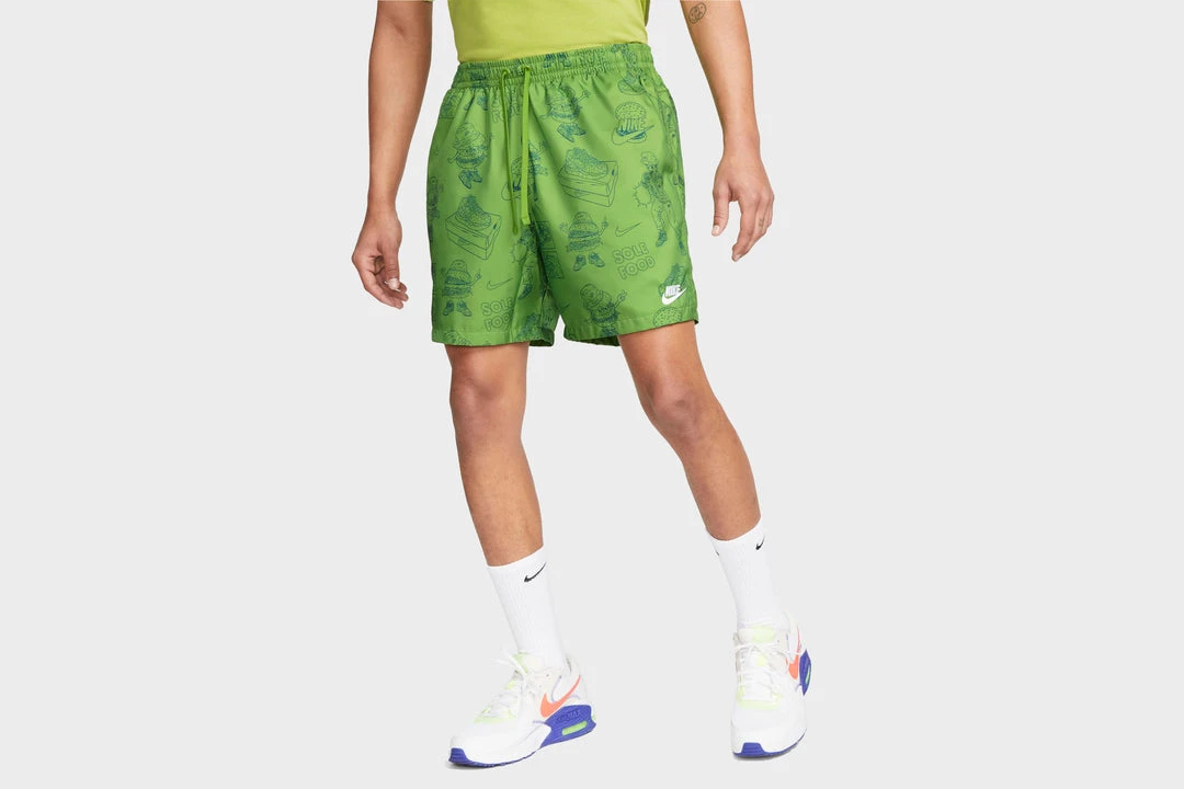 Nike Sole Food Woven Flow Shorts (Green) New Arrivals 1 Nike Sole Food Woven Flow Shorts (Green) New Arrivals