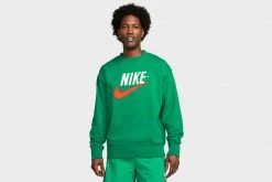 New Arrivals Nike Sportswear Fleece Trend Crewneck XLD (Malachite)