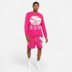 Nike Sportswear Long Sleeve Top (Fireberry) APPAREL 14 Nike Sportswear Long Sleeve Top (Fireberry) APPAREL