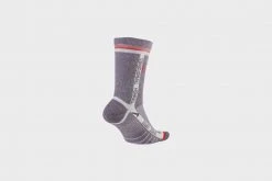 Nike Sportswear Multiplier Crew Socks Space Hippie (Grey/Bright Crimson)