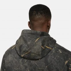 New Arrivals Nike Sportswear Pullover Hoodie (Black/Gold)