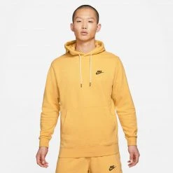 Nike Sportswear Pullover Hoodie (Yellow) APPAREL