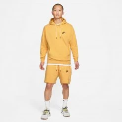 Nike Sportswear Pullover Hoodie (Yellow) APPAREL