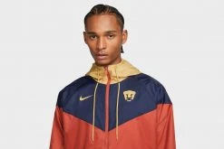 Nike Sportswear Pumas Windrunner Jacket (Brick/Navy/Gold) New Arrivals
