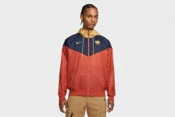 Nike Sportswear Pumas Windrunner Jacket (Brick/Navy/Gold) New Arrivals