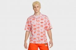 Nike Spring Button-up Shirt (Guava Ice/Doll) New Arrivals