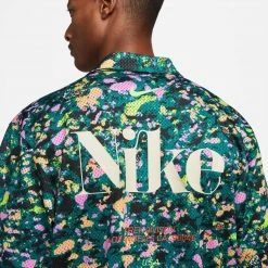 Nike Track Division Button Up Jersey (Green) New Arrivals