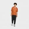 New Arrivals Nike Track Division Button Up Jersey (Orange)