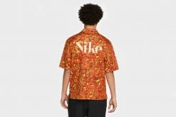 New Arrivals Nike Track Division Button Up Jersey (Orange)