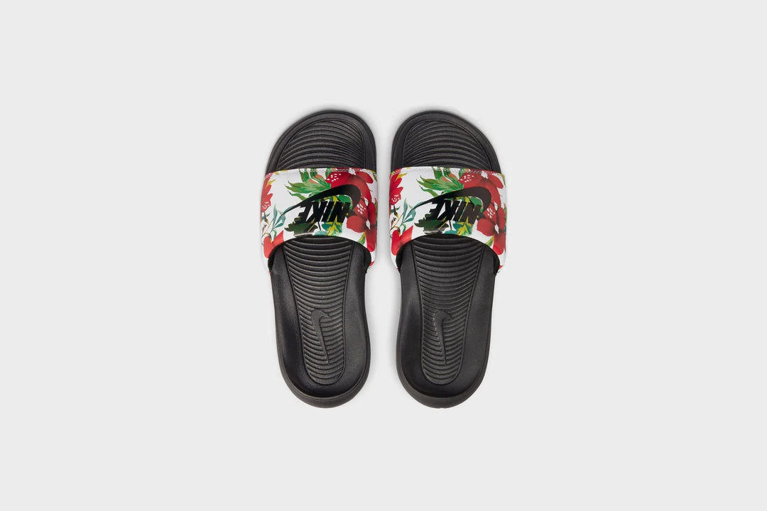 WMNS Nike Victori One Slide Print (White/Black-Siren Red) New Arrivals 2 WMNS Nike Victori One Slide Print (White/Black-Siren Red) New Arrivals