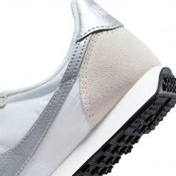 WMNS Nike Waffle Trainer 2 (White/Metallic Silver)