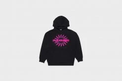 New Arrivals Pleasures - Passion Knit Sweater Hoodie (Black)