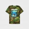 New Arrivals Pleasures Atliens T-Shirt (Camo)