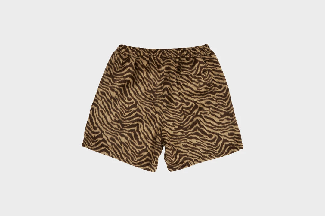 Pleasures Breaker Fuzzy Stripe Shorts (Tan) New Arrivals 2 Pleasures Breaker Fuzzy Stripe Shorts (Tan) New Arrivals