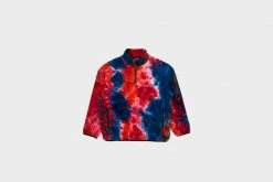 Pleasures - Caffeine Polar Fleece Quarter Zip (Orange)