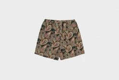 Pleasures Casket Woven Shorts (Black) New Arrivals