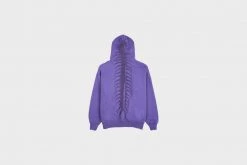 New Arrivals Pleasures Crawler Hoodie (Purple)