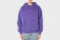 New Arrivals Pleasures Crawler Hoodie (Purple)