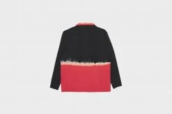 Pleasures Crisis Long Sleeve Polo Shirt (Black)