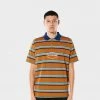Pleasures Decoy Polo Shirt (Brown/Multi)