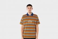 Pleasures Decoy Polo Shirt (Brown/Multi)