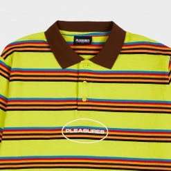 Pleasures Decoy Polo Shirt (Green/Multi)