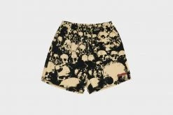 Pleasures Despair Cotton Shorts (Black) New Arrivals