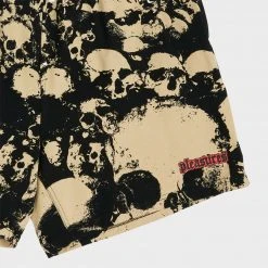 Pleasures Despair Cotton Shorts (Black) New Arrivals