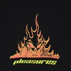 Pleasures - Flameboy T-Shirt (Black) APPAREL
