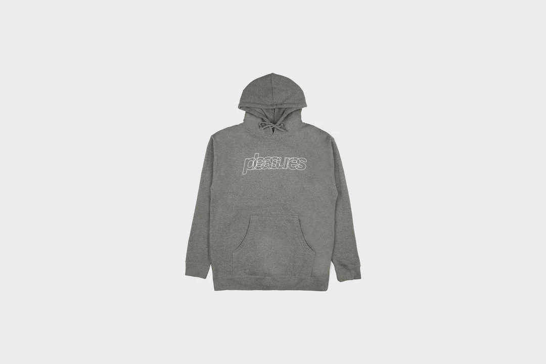 Pleasures - Flight Hoody (Gunmetal Grey) 1 Pleasures - Flight Hoody (Gunmetal Grey)